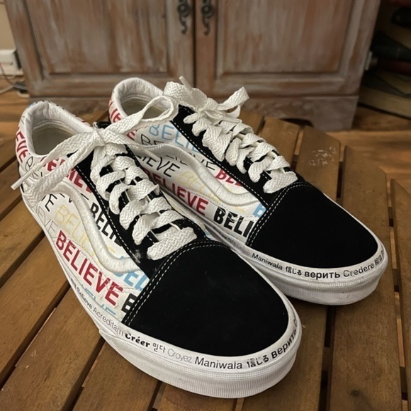 Old Skool Unify “Believe” Vans in EUC. Mens 10 - Best Deal ship by 11/21 🌟🌟 - Picture 4 of 7